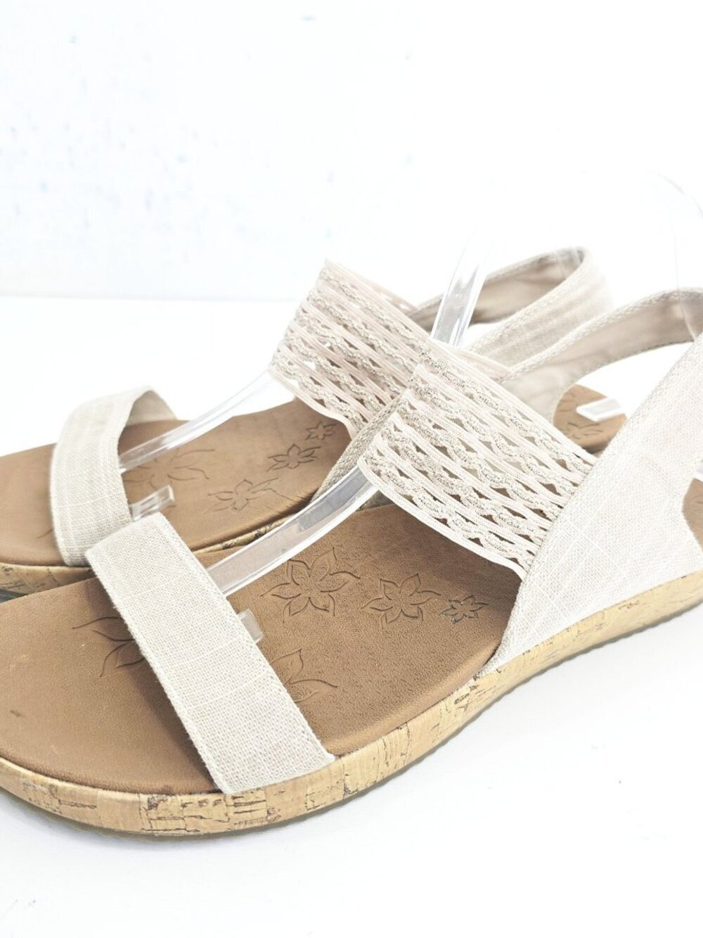 Skechers Women's Cali Cork Comfort Slingback Wedge Sandals Women Size 11